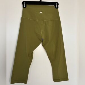 lululemon athletica Olive Green High-Rise Leggings
